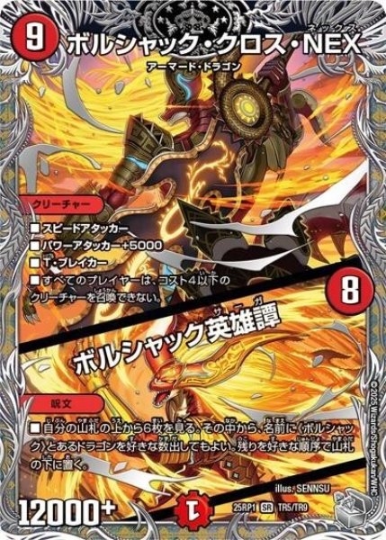 ボルシャック・クロス・NEX/ボルシャック英雄譚（DM25-EX3 TR5/TR9 SR） 状態A