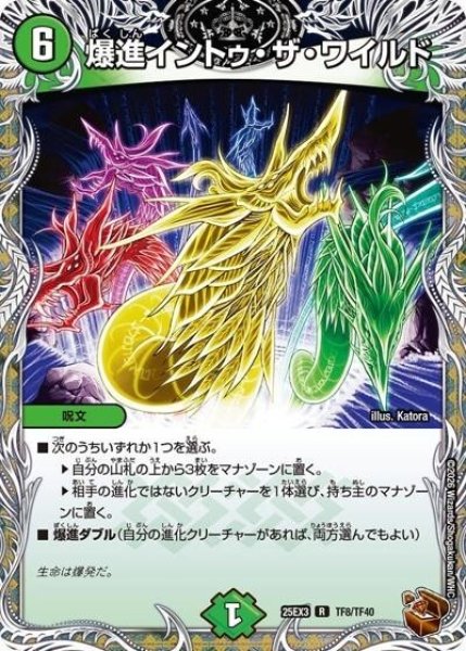 爆進イントゥ・ザ・ワイルド（DM25-EX3 TF8/TF40 R） 状態A