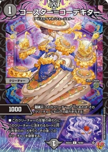 コースター＝コーデキター（DM25-EX3 70/80 C） 状態A