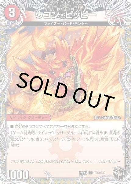 ウコン・ピッピー/星龍王ガイアール・リュウセイドラゴン（DM25-EX4 T24a/T30 C） 状態A