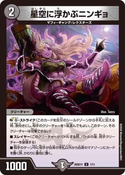 星空に浮かぶニンギョ（DM26-SD1-Y 7/11 U） 10