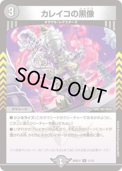 カレイコの黒像（DM26-SD1-F 11/12 U） 10