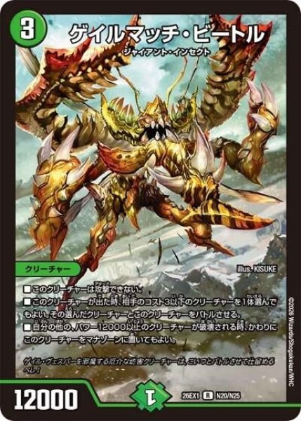 ゲイルマッチ・ビートル（DM26-EX1 N20/N25 R） 10